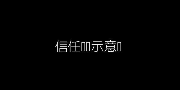 信任网络示意图