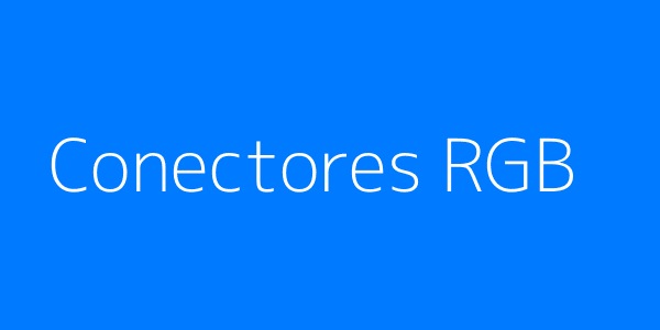Conectores RGB