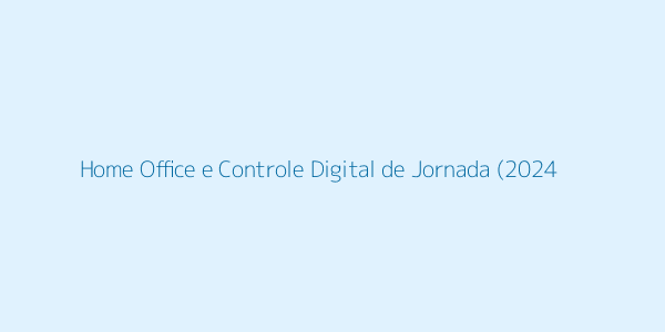 Gráfico de controle digital de jornada no home office