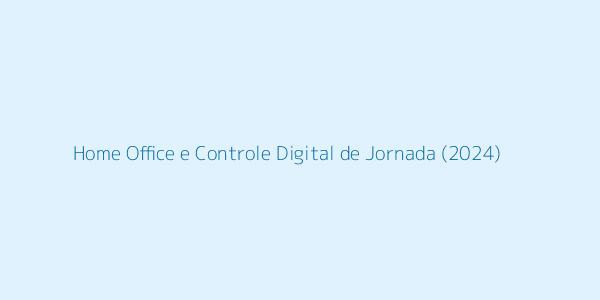 Gráfico de controle digital de jornada no home office