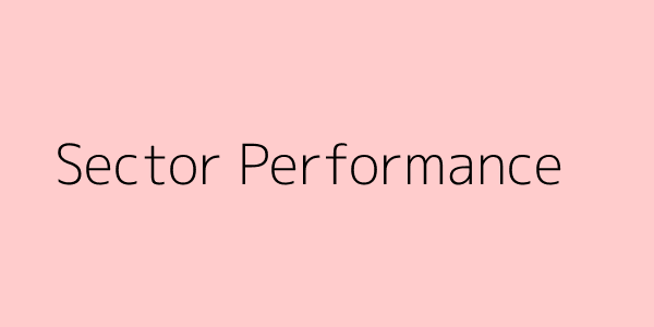Sector performance