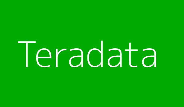 Teradata 이미지