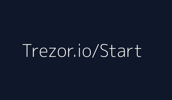 Trezor Start Setup