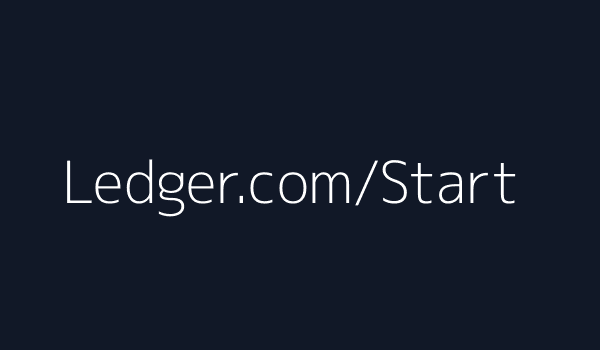 Ledger Setup Page