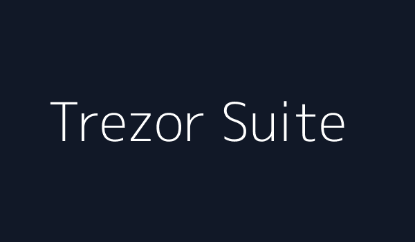 Trezor Suite App