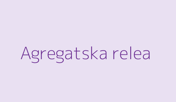 Agregatska relea