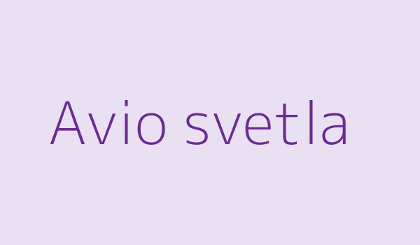 Avio svetla