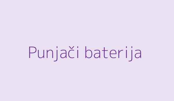 Punjači baterija