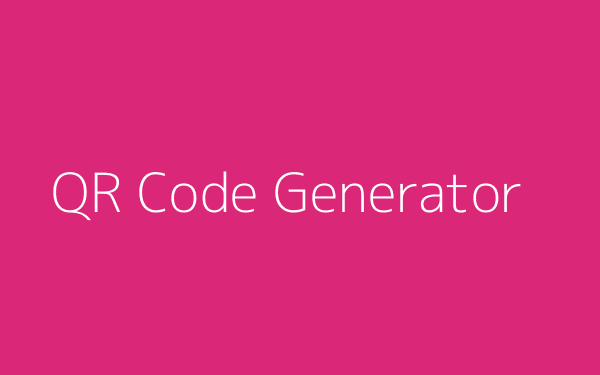 QR Code Generator