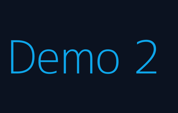 Demo 2