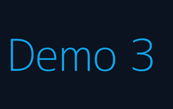 Demo 3