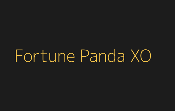 Fortune Panda XO