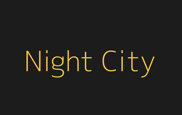 Night City