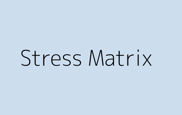 Stress Matrix