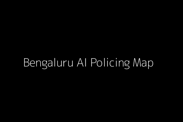 Bengaluru Police use AI analytics to target street crimes