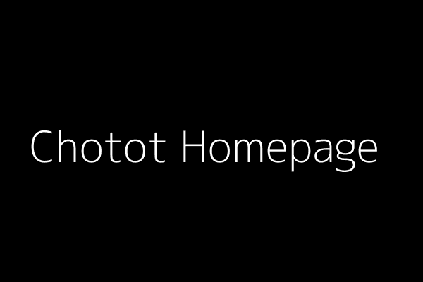Chotot Homepage Screenshot