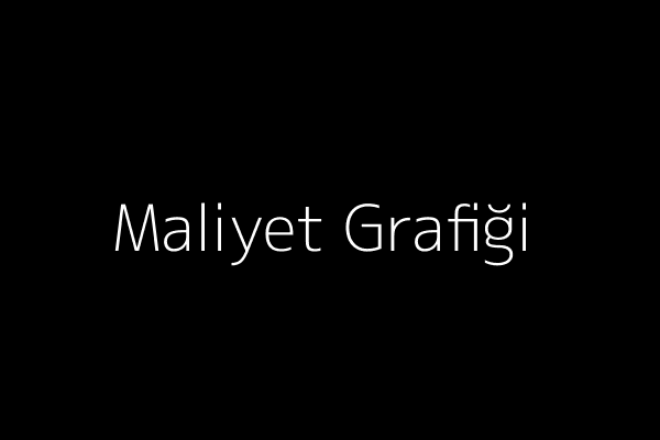 Maliyet Grafiği