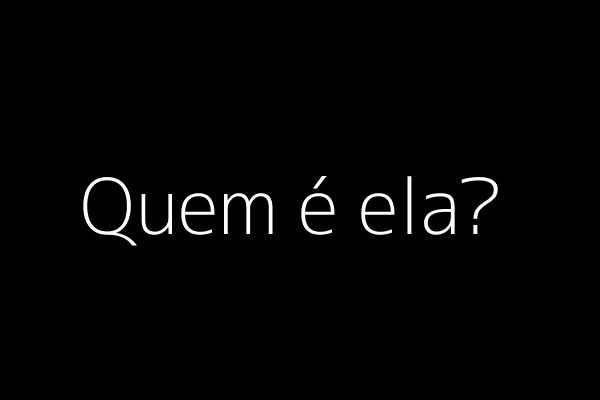 Pôster do drama Quem é ela?