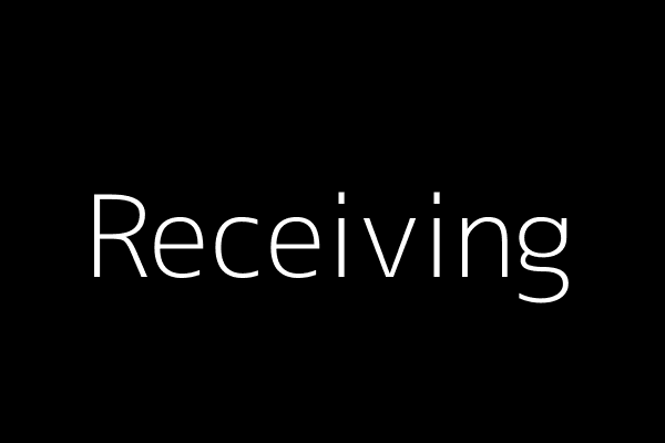 Receiving