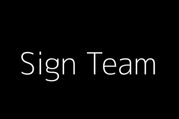 サイン隊の練習の様子