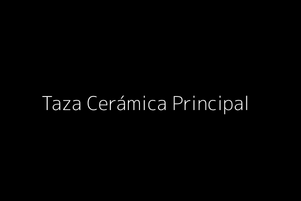 Elegante Taza de Cerámica con Tapa - 450 ML