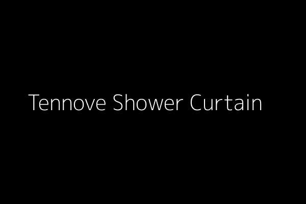 Tennove Shower Curtain