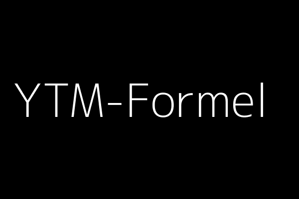 YTM-Formel