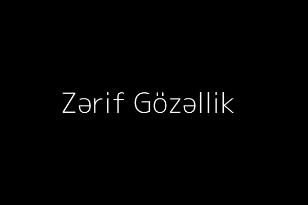 Zərif Gözəllik