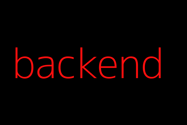 backend