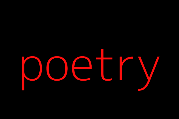 poetry