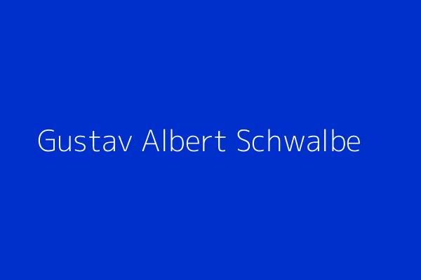 Migliori Libri Di Gustav Albert Schwalbe