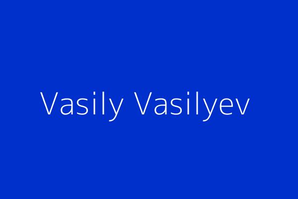 Migliori Libri Di Vasily Vasilyev