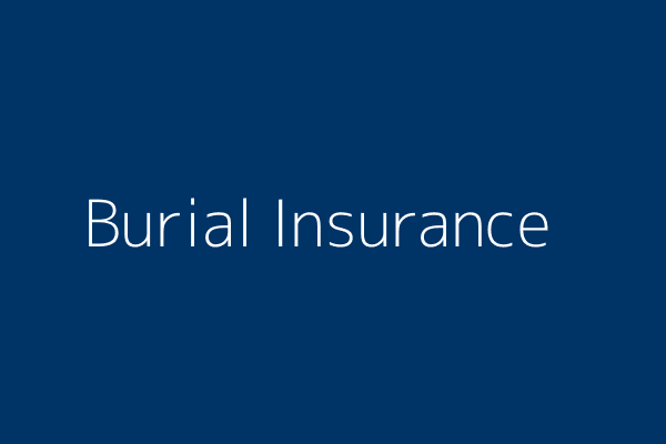 Burial Insurance