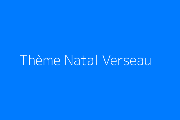 Thème Natal Verseau