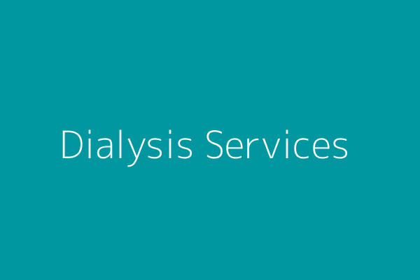 Dialysis Services in Lucknow
