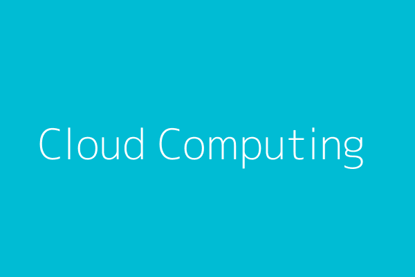 Cloud Computing