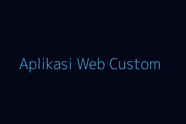 Aplikasi Web Lainnya
