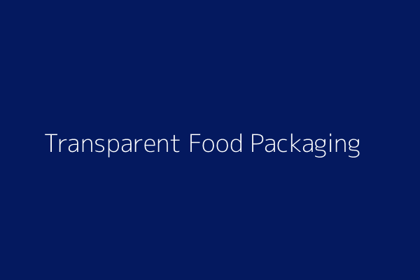Food Packaging PP
