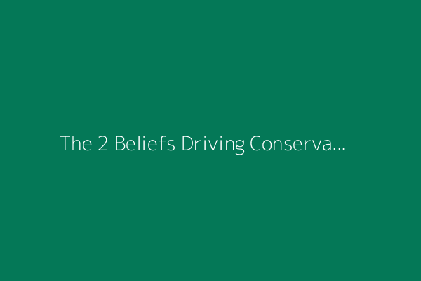 The 2 Beliefs Driving Conservative Health Care Policy