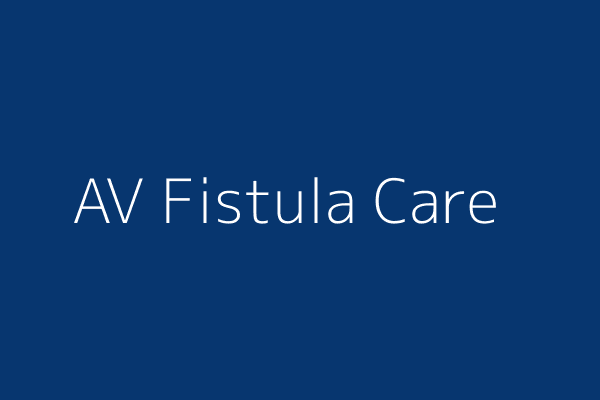 AV Fistula Care in Lucknow