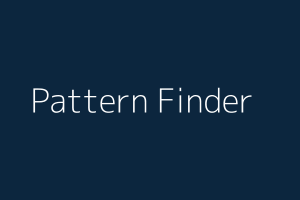 Pattern Finder