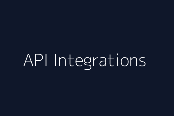 API Integrations