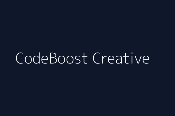 CodeBoost Creative