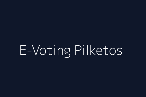 E-Voting Pilketos
