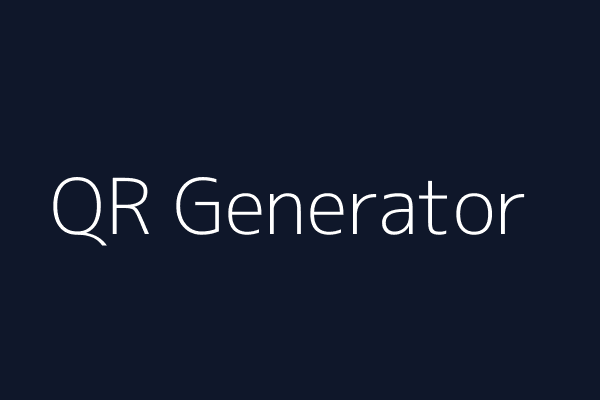QR Generator
