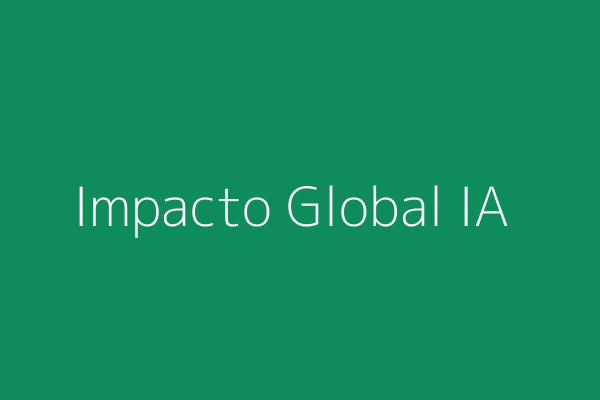 Impacto global de la IA