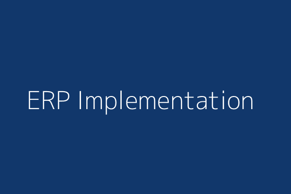 ERP System Implementation Success