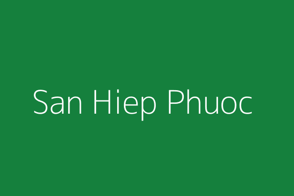 Sân Hiệp Phước