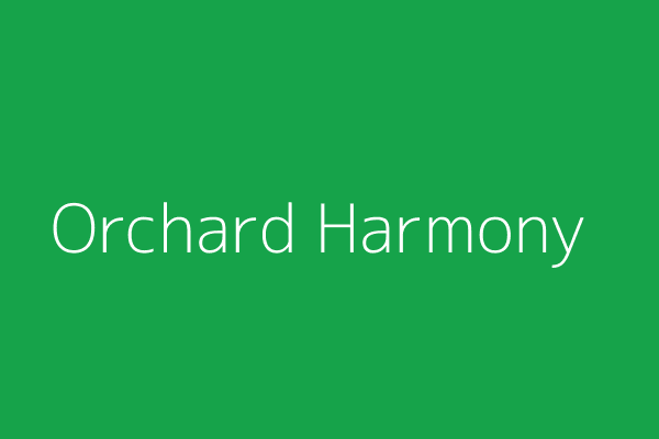 Orchard Harmony