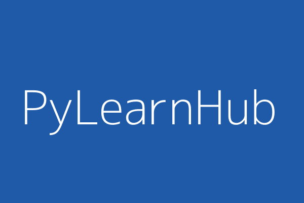 PyLearnHub